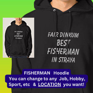 Veste À Capuche Fair Dinkum MEILLEUR PÊCHEUR en Straya