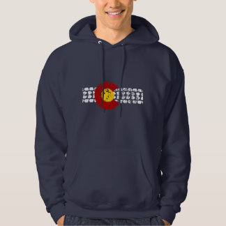 Veste À Capuche Faire du vélo de montagne du Colorado
