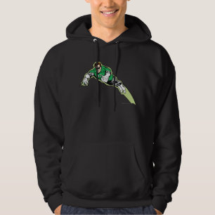 Veste À Capuche Faisceau d'énergie vert de lanterne