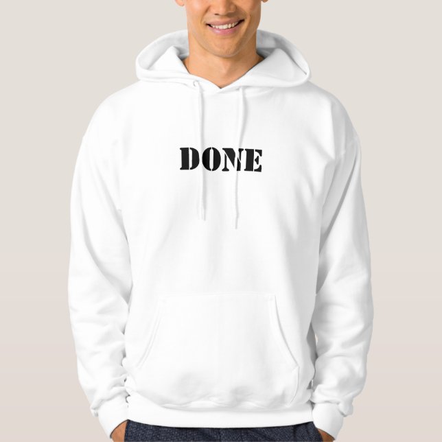 VESTE À CAPUCHE FAIT (Devant)