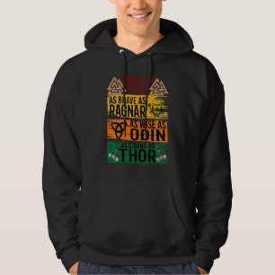 Veste À Capuche Fait En 1956 Aussi Brave Que Ragnar Que Sage Odin