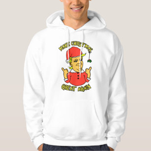 Veste À Capuche Faites à Noël grand encore Donald Trump Noël drôle