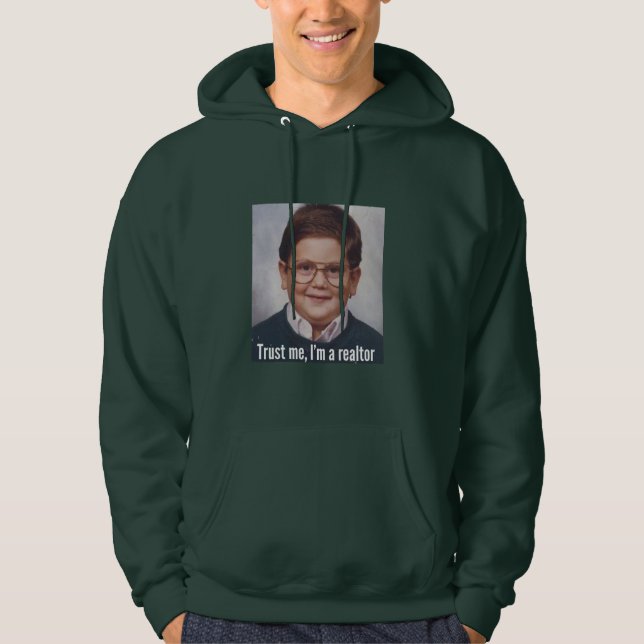 Veste À Capuche Faites-moi confiance  (Devant)