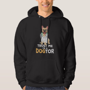 Veste À Capuche Faites-moi confiance I A Dogtor French Bulldog Chi