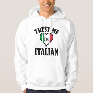 Veste À Capuche Faites-moi confiance Je suis Italien