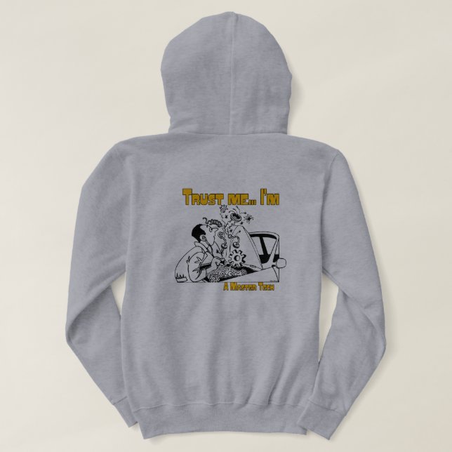 Veste À Capuche Faites-moi confiance Master Tech Auto Mechanic (Design dos)
