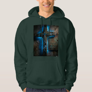 Veste À Capuche Faith in Christ Alone – Metallic Cross Hoodie
