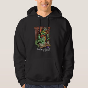 Veste À Capuche Fan Dragon "Geek de Imaginaire !"