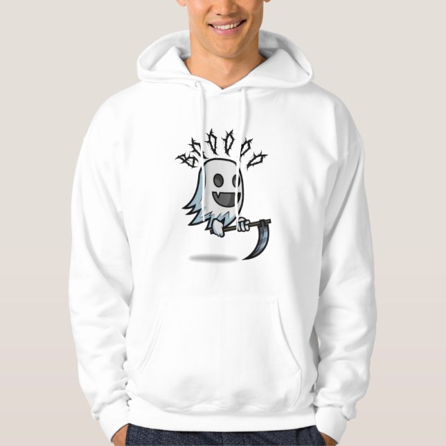 Veste À Capuche fantôme de la désapprobation (Devant)