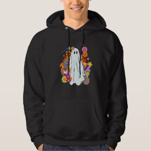 Veste À Capuche Fantôme Hippie Rétro Halloween Ambiance 60s 70s
