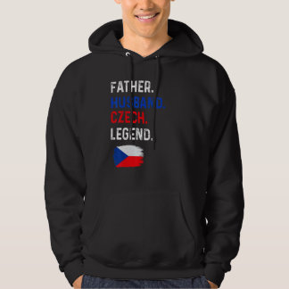 Veste À Capuche Father Husband Czech Legend Proud Dad Czech Republ