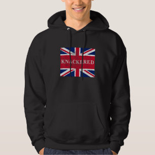 Veste À Capuche Fatigué Drapeau anglais Union Jack argot britanniq