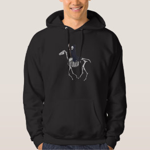 Veste À Capuche Faucheuse Grim Monter Un Squelette Effrayant Décès