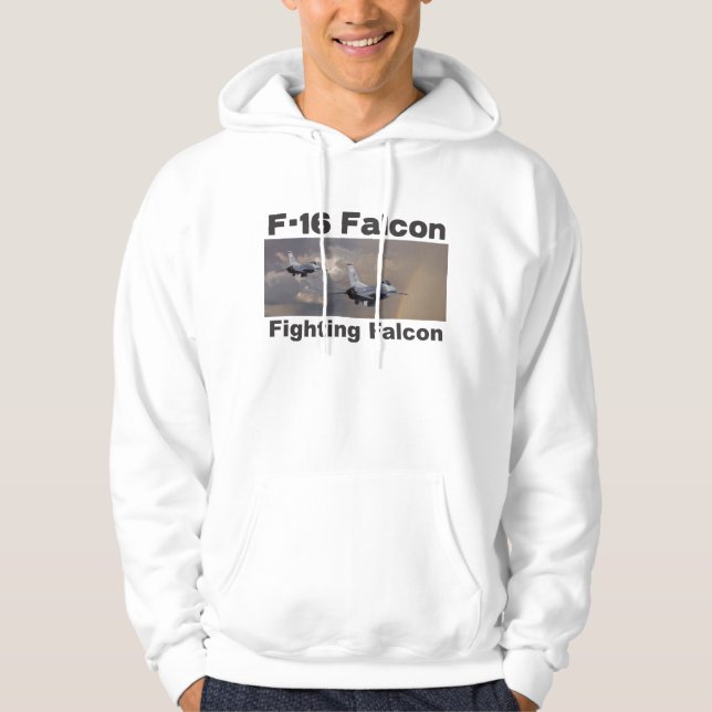 Veste À Capuche faucon de combat (Devant)