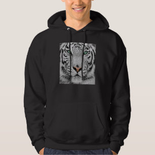 Veste À Capuche Faune Animal Tigre Montagne blanche 6