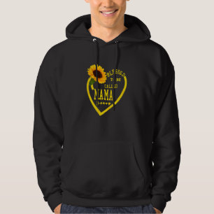 Veste À Capuche Femmes Béni D'Être Appelé Maman Maman Mère Sunflow