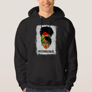 Veste À Capuche Femmes Fier Conseiller Afro Messy Bun Noir Histori