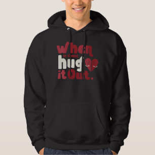 Veste À Capuche Femmes mignonnes Amour Enfoncer ça Valentines Day 