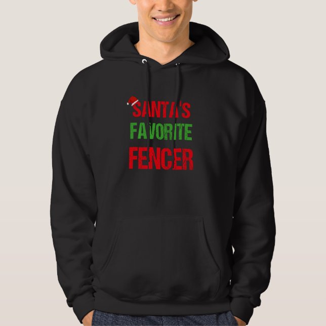Veste À Capuche Fencer Funny Pajama Noël (Devant)
