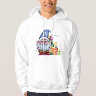 Veste À Capuche Festive Christmas Gnome T-Shirt – Cute Holiday