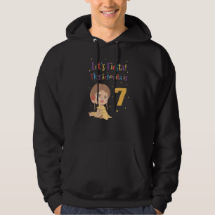 Veste À Capuche Fête Cette Senorita est 7 pour 7e anniversaire