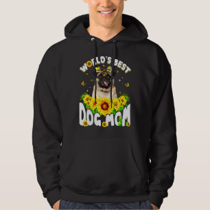 Veste À Capuche Fête des mères du meilleur chien Carlin du monde