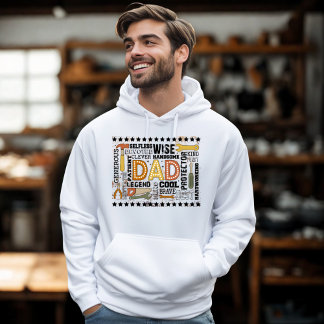 Veste À Capuche Fête des pères Meilleur Père Jamais Un Héros Magni