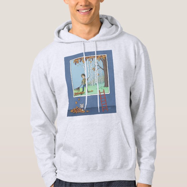 Veste À Capuche Feuilles de rapaces (Devant)