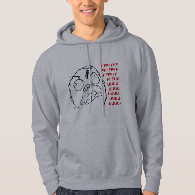 VESTE À CAPUCHE FFFFUUUUU (Devant)