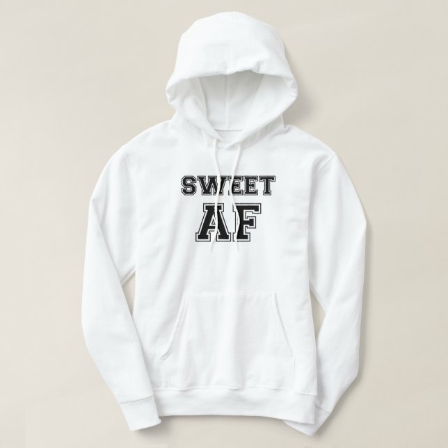 VESTE À CAPUCHE FICHE SUCRE (Design devant)