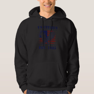 Veste À Capuche Fier citoyen américain Est 1985 Nouvelle Américain