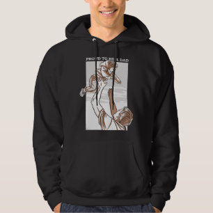 Veste À Capuche Fier Papa Fier D'Être Papa