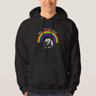 Veste À Capuche Fière alliée de la communauté LGBTQ Arc-en-ciel d'