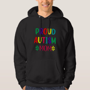 Veste À Capuche Fière maman de l'autisme
