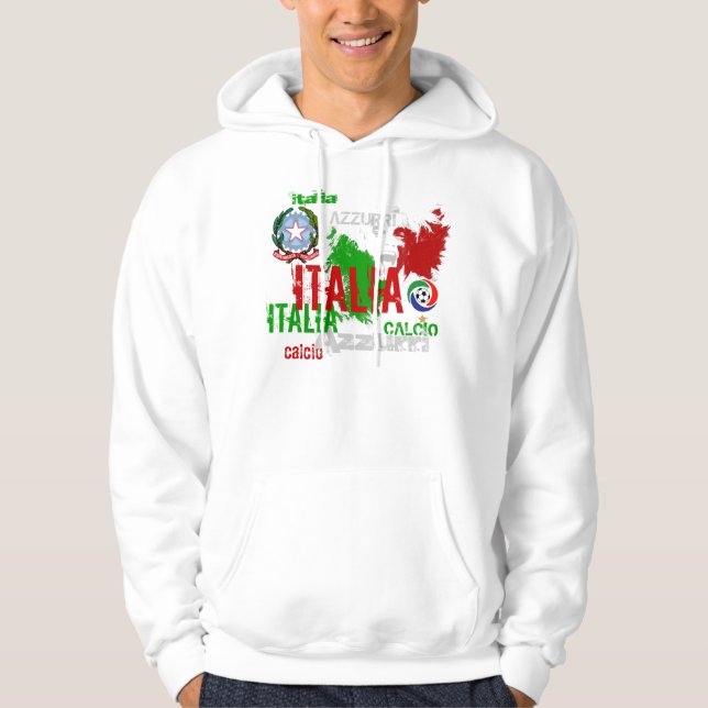 Veste À Capuche Fierté de l'Italie (Devant)