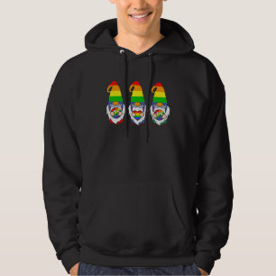 Veste À Capuche Fierté LGBT LGBTQ Gnomies arc-en-ciel  Fier de mon