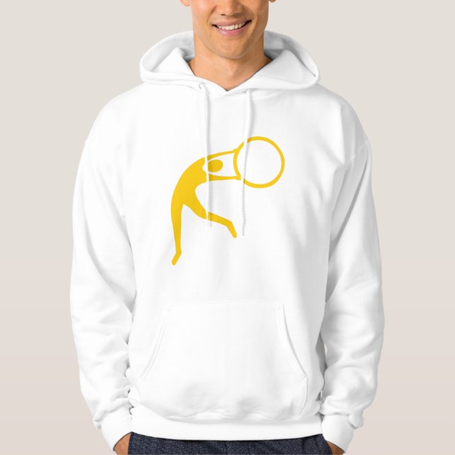 Veste À Capuche Figure de gymnastique rythmique - Ambre (Devant)