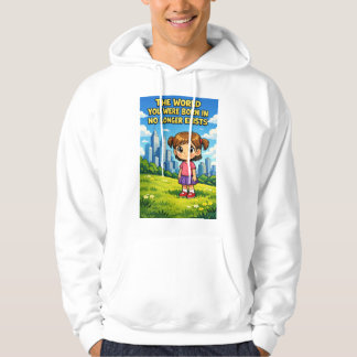 Veste À Capuche Fille de dessin animé ayant perdu son innocence Pa