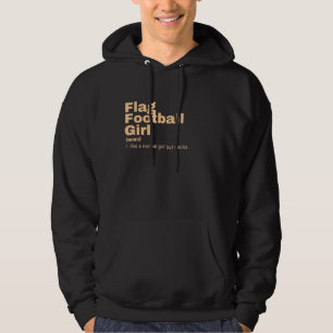 Veste À Capuche Fille - Football drapeau