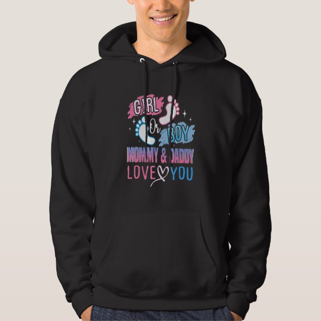 Veste À Capuche Fille Ou Garçon Maman Et Papa Vous Aimez Cool Genr (Devant)