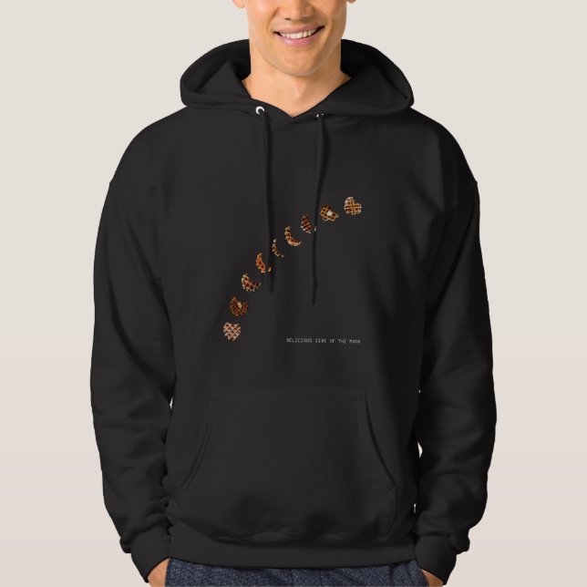 VESTE À CAPUCHE FILLES MANGEANT SPAGHETTI (Devant)