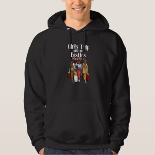 Veste À Capuche Filles Voyage Boston Besties Pour Melanin Black Va