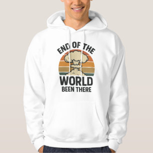 Veste À Capuche Fin du monde - Il y a eu   Retro Nuclear Desi