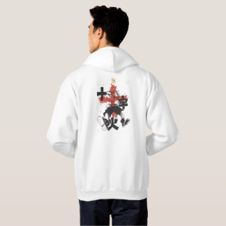 Veste À Capuche Fire Fist Pirate Hoodie – Flame Anime Streetwear🔥