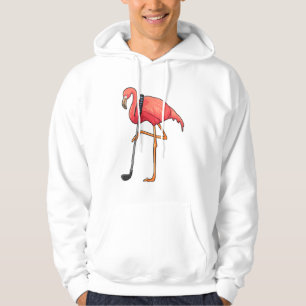 Veste À Capuche Flamant rose à Golf avec Golf Club