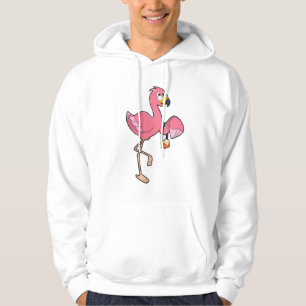 Veste À Capuche Flamant rose avec purge