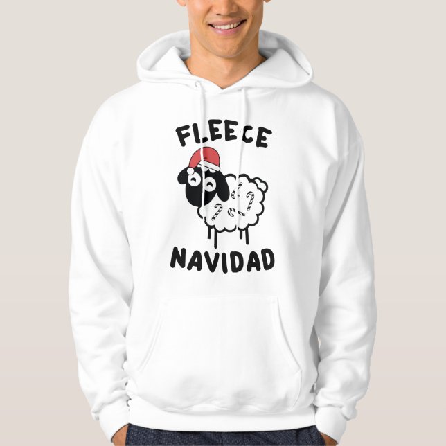 Veste À Capuche Fleece Navidad (Devant)