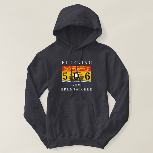 Veste À Capuche Fleeking Nouveau-Brunswick Nouveau-Brunswick perso (Design devant)
