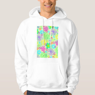 Veste À Capuche Fleurs graphiques