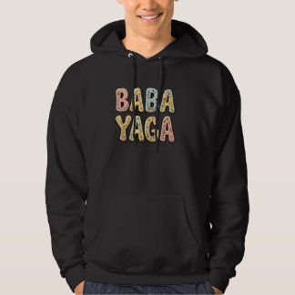 Veste À Capuche Fleurs sauvages Baba Yaga Fête des mères florales 